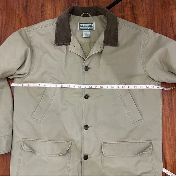 LL Bean Vintage Chore Coat Size XL - Picture 9 of 11